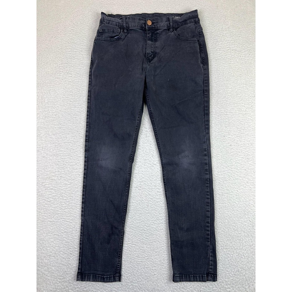 Mugsy Jeans Mens 30x30 Charcoal Squid Inks Stretch Tapered Leg Comfort FLX3NSQ